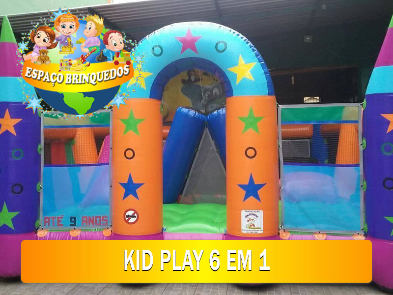Kid play - pula pula com 6 funções diferentes