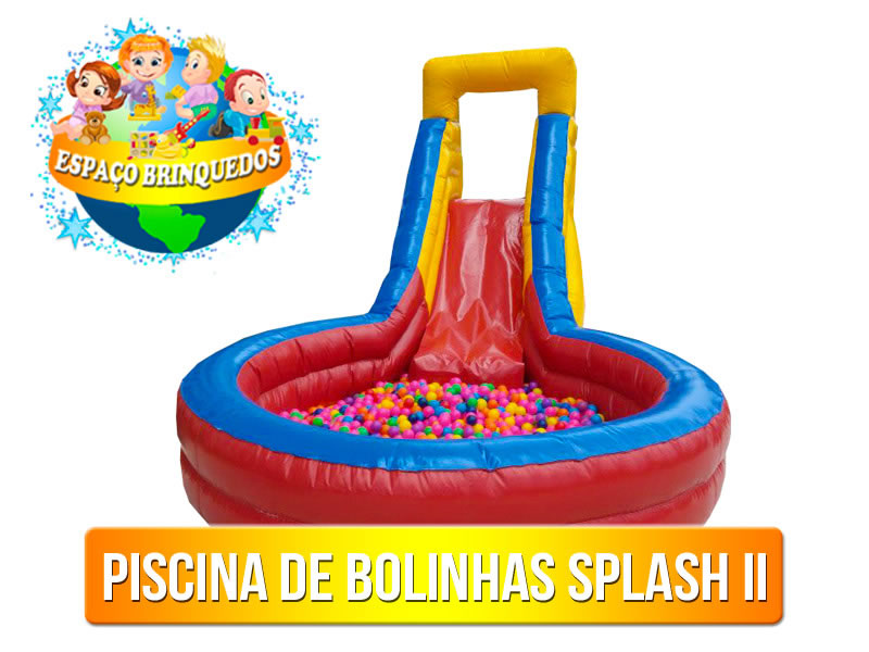 Aluguel de Piscina de Bolinha Splash II para festas
